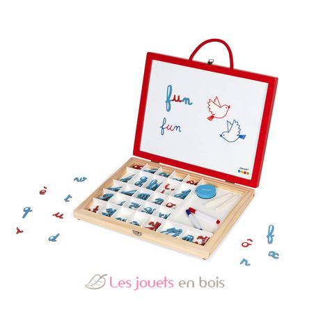 Mallette de lettres cursives 4 en 1 J05073 Janod 2