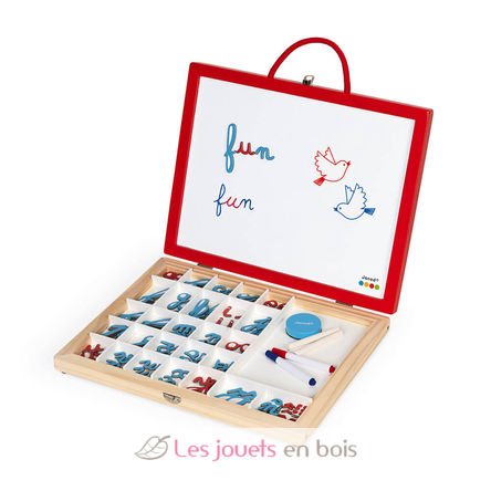 Mallette de lettres cursives 4 en 1 J05073 Janod 1