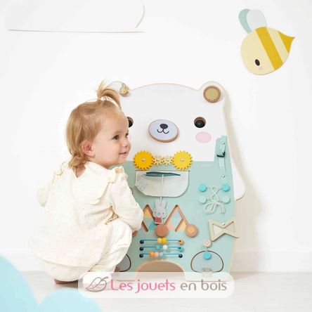 Busy-board Ourson en bois J05162 Janod 9