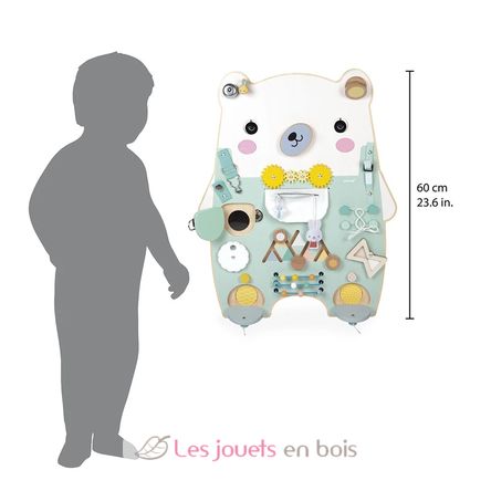 Busy-board Ourson en bois J05162 Janod 3