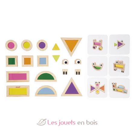 Blocs sensoriels translucides J05306 Janod 4