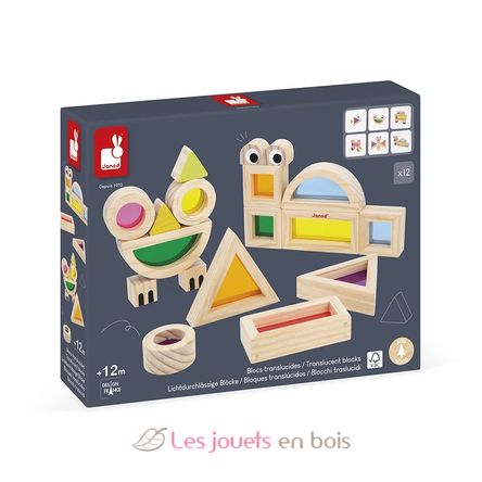 Blocs sensoriels translucides J05306 Janod 3