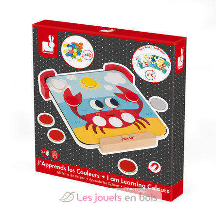 J'apprends les couleurs - Pastilles magnétiques J05321 Janod 9