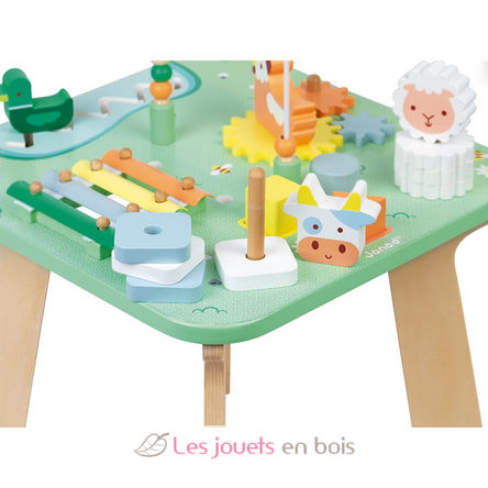 Table d'activités Jolie Prairie J05327 Janod 12