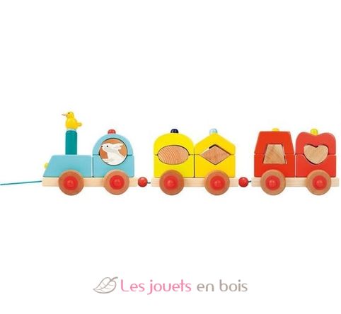 Train Funny Tatoo J05376 Janod 1