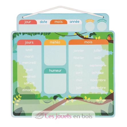 Calendrier magnétique en français J05466 Janod 3