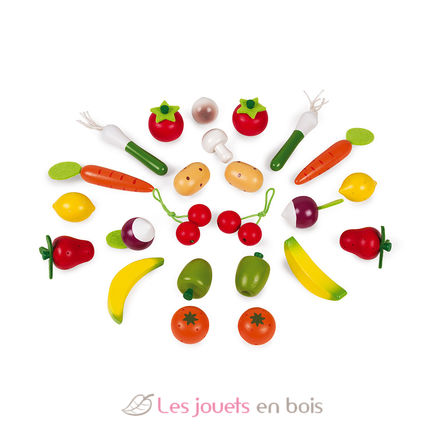 Panier de 24 fruits et légumes JA05620 Janod 3