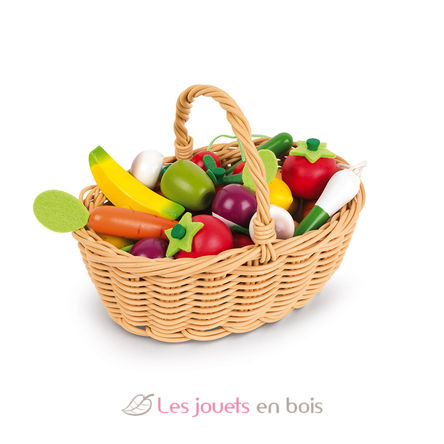 Panier de 24 fruits et légumes JA05620 Janod 1