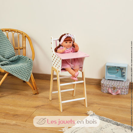 Chaise haute poupée Candy Chic J05888 Janod 5