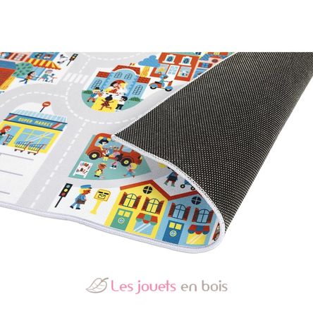 Tapis de jeu avec circuit Ville J05910 Janod 5