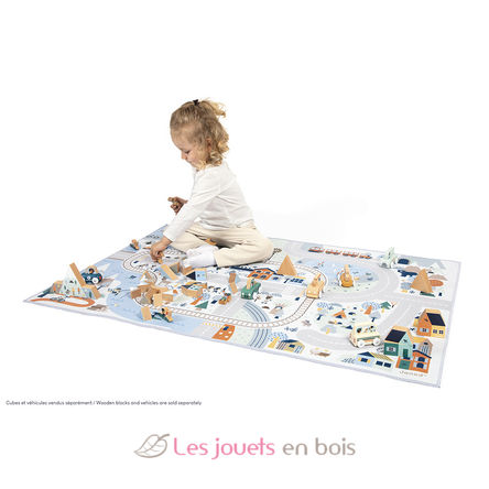 Tapis de jeu Vallée blanche J05940 Janod 2