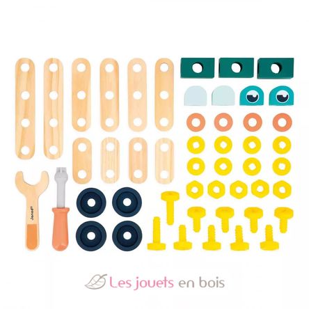 Baril Brico'Kids 50 pièces J06453 Janod 5