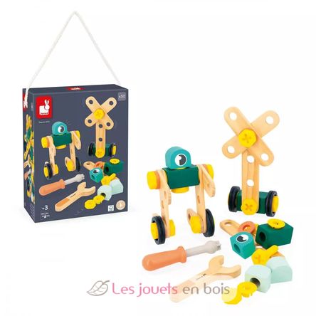 Baril Brico'Kids 50 pièces J06453 Janod 6