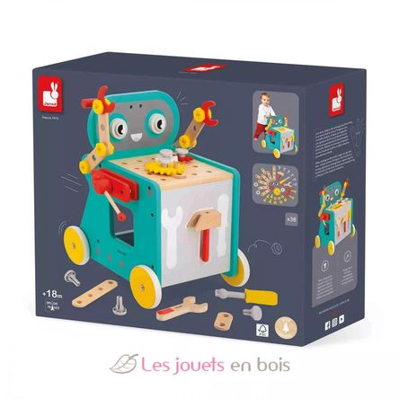 Chariot Robot Brico'Kids J06456 Janod 8
