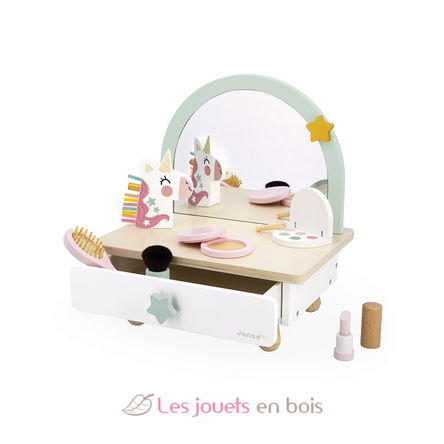 Coiffeuse de table en bois Licorne J06463 Janod 3