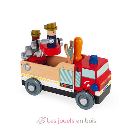 Camion de pompiers Brico'Kids J06469 Janod 3
