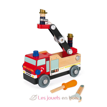 Camion de pompiers Brico'Kids J06469 Janod 4
