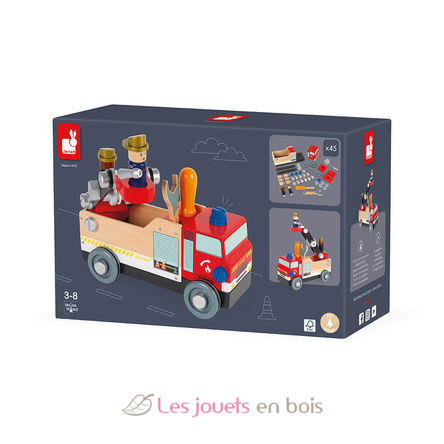 Camion de pompiers Brico'Kids J06469 Janod 8