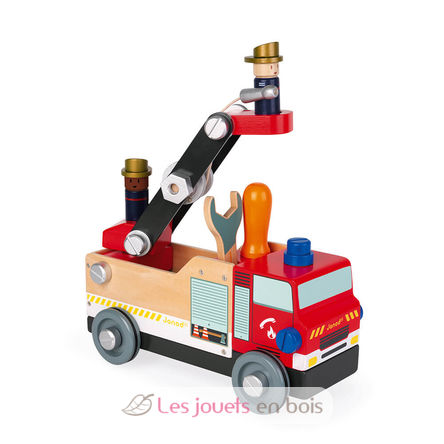 Camion de pompiers Brico'Kids J06469 Janod 1