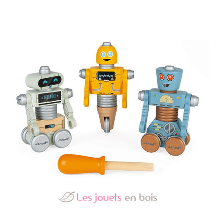 Robots à construire Brico'Kids J06473 Janod 1