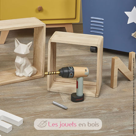 Boîte à Outils Brico'Kids - Outils de Bricolage Pour Enfant en Bois - Janod