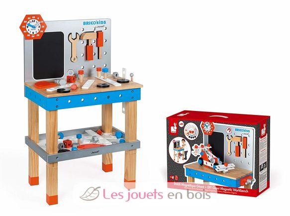 Etabli Magnétique Géant Brico'Kids J06477 Janod 9