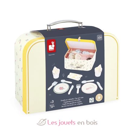 Dinette en valisette Mamie Soleil J06637 Janod 6