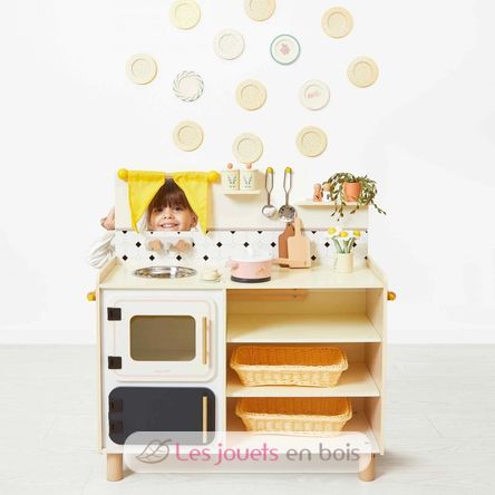 Grande cuisine en bois équipée J06642 Janod 6