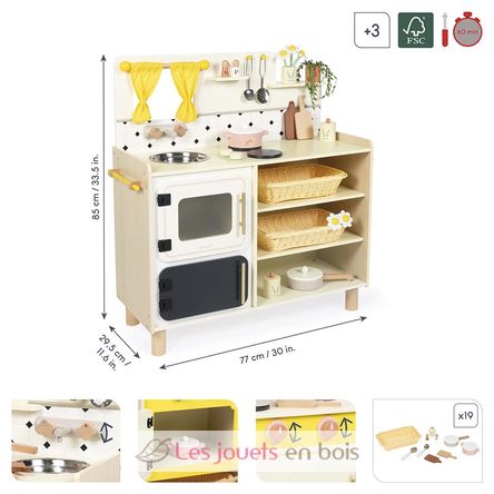 Grande cuisine en bois équipée J06642 Janod 7
