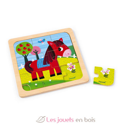 Coffret 3 puzzles - Tornado, Titus et Felix J07076 Janod 4