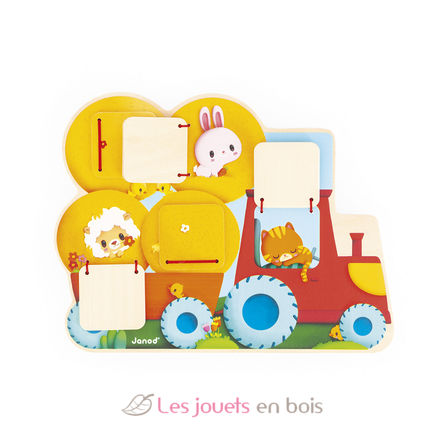 Cache-cache Tracteur J07128 Janod 2