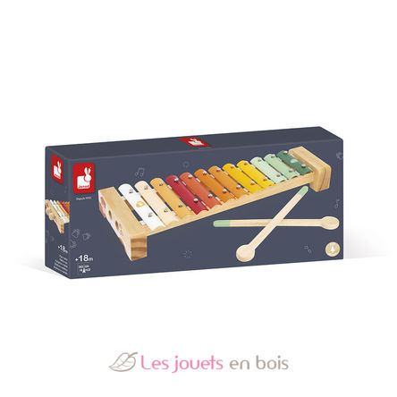 Xylophone métal Sunshine J07619 Janod 5