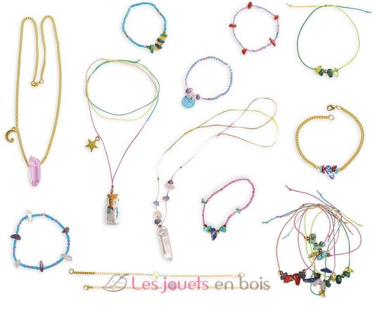 16 Bijoux pierre porte-bonheur à créer J07938 Janod 2