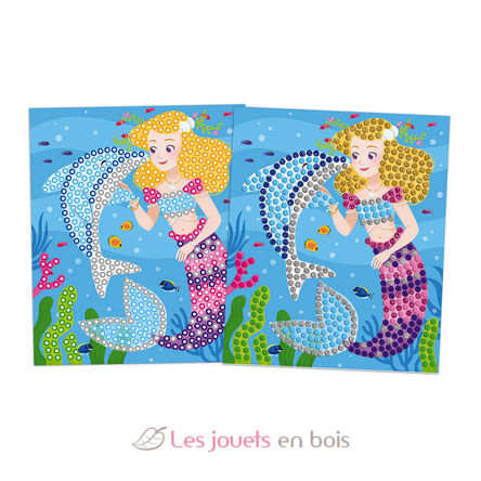 Mosaïques Dauphins et Sirènes J07961 Janod 7