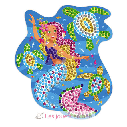 Mosaïques Dauphins et Sirènes J07961 Janod 6