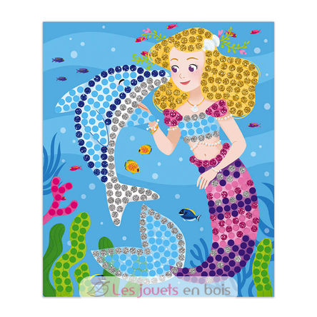 Mosaïques Dauphins et Sirènes J07961 Janod 4