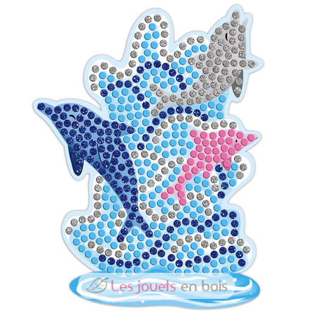Mosaïques Dauphins et Sirènes J07961 Janod 2