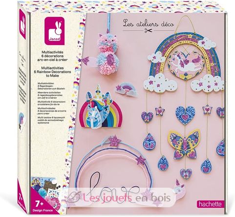 Coffret multi-activités Arc-en-ciel J07972 Janod 1