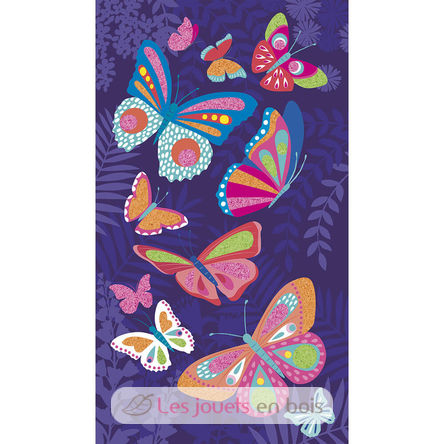 Coffret créatif Sables fluo Papillons J07991 Janod 5