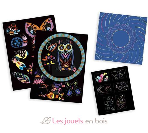 Coffret multi-activités Scratch Art J07993 Janod 3