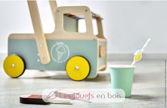 Chariot de marche marchand de glaces J08049 Janod 7