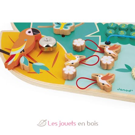 Busy-board Crocodile Tropik J08280 Janod 4