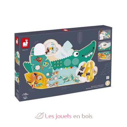 Busy-board Crocodile Tropik J08280 Janod 7