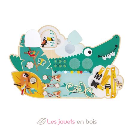 Busy-board Crocodile Tropik J08280 Janod 1