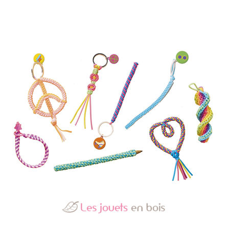 Scoubidous Peace and Love à créer J09160 Janod 2