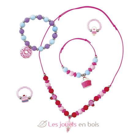 5 bijoux gourmandises à créer J09183 Janod 2