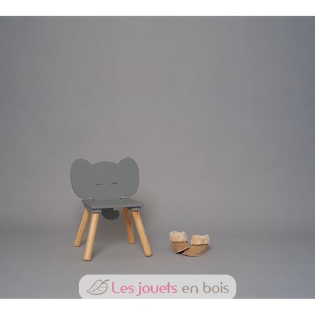 Chaise Éléphant en bois JAB-H13229 JaBaDaBaDo 2