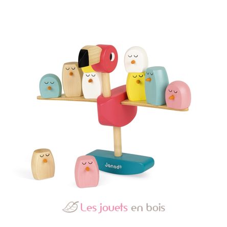 Jeu d'équilibre Flamant Rose J08230 Janod 2