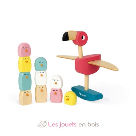 Jeu d'équilibre Flamant Rose J08230 Janod 3