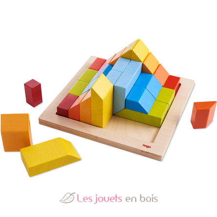 Jeu d'assemblage 3D - Pierres créatives HA-304854 Haba 3